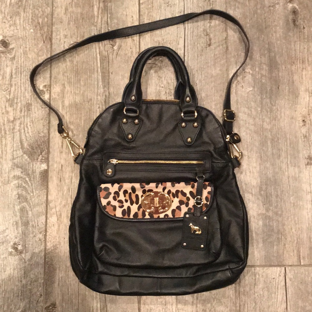 Black Bucket Purse